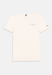 Tommy Hilfiger MINI CORP UNISEX - Βασικό μπλουζάκι - ancient white