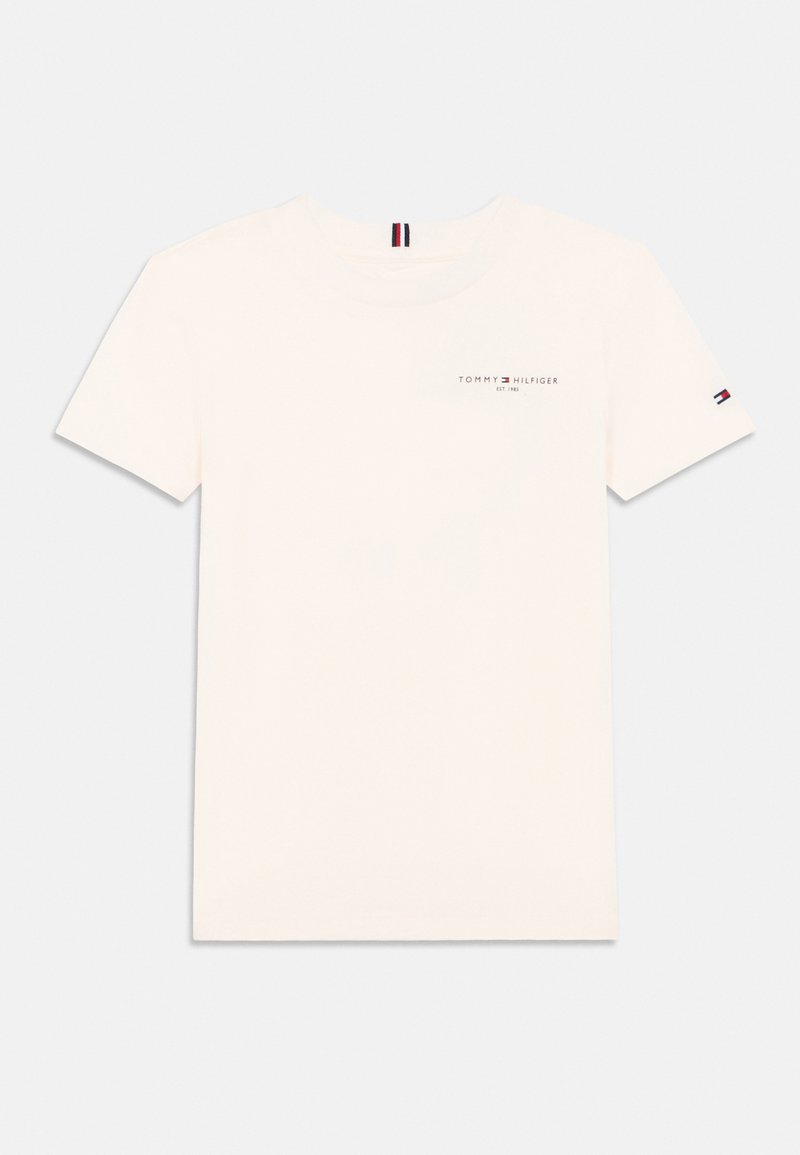 Tommy Hilfiger MINI CORP UNISEX - Βασικό μπλουζάκι - ancient white