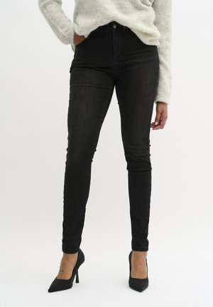 THE NORA HIGH - Slim fit jeans - black wash