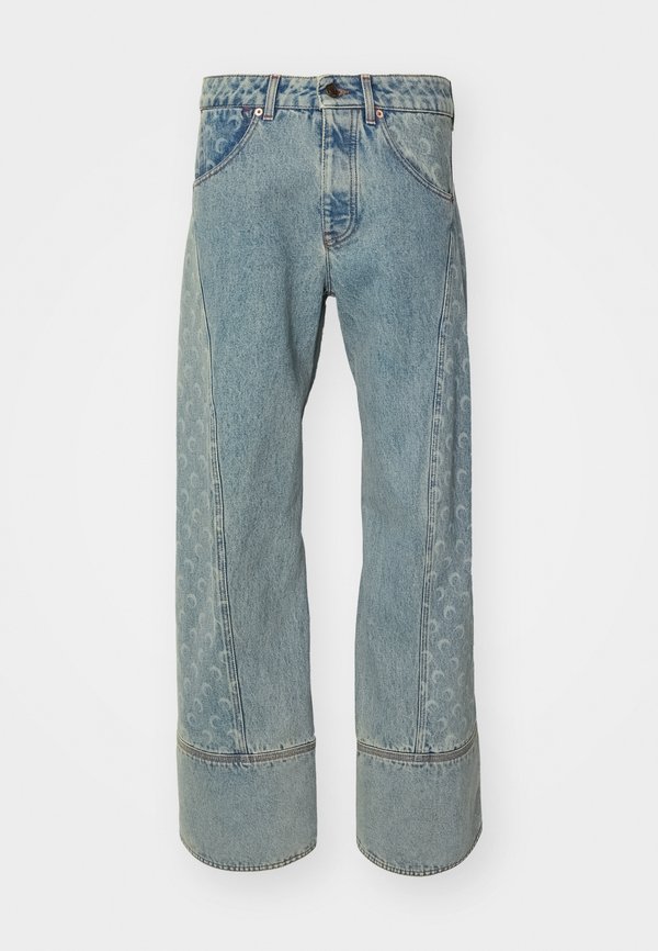 MOON LASER CURVED - Relaxed fit jeans - light beige2