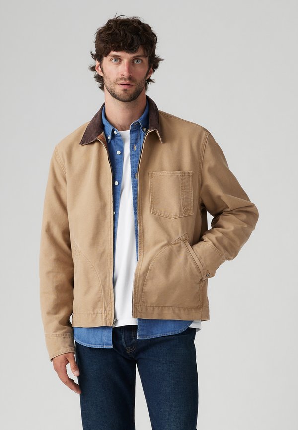 FULL ZIP MECHANICS - Summer jacket - scary tiger's eye