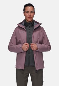 Mammut ALTO 3 IN 1 HOODED  - Hardshelljacke - flux black
