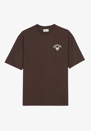 UNISEX - Apdrukāts T-krekls - brown