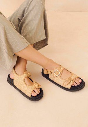 FOREVER COMFORT RAFFIA - REGULAR FIT - Sandali - natural