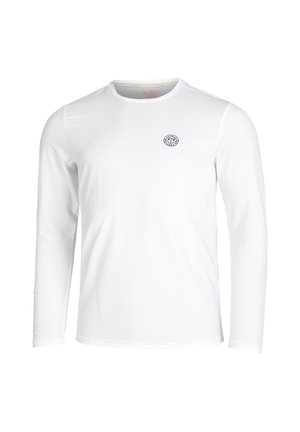 CREW ROUNDNECK - T-shirt à manches longues - weiss