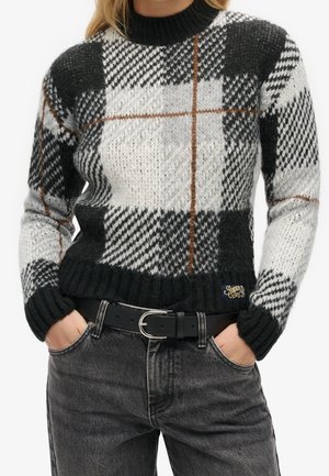 Strickpullover - black