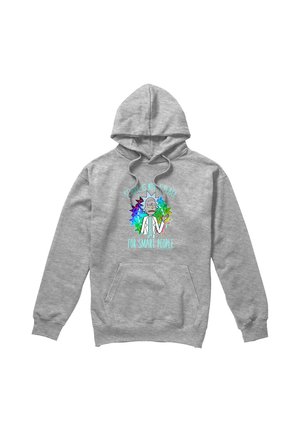 Cotton Soul, RICK AND MORTY SCHOOL - Hoodie - mottled light grey