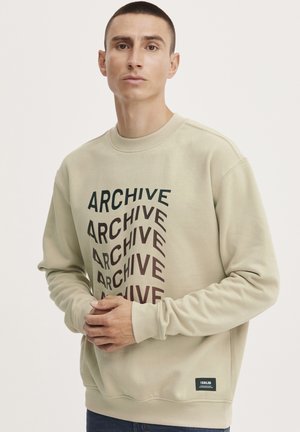 Solid DARCIO CREW SW - Sweatshirt - humus