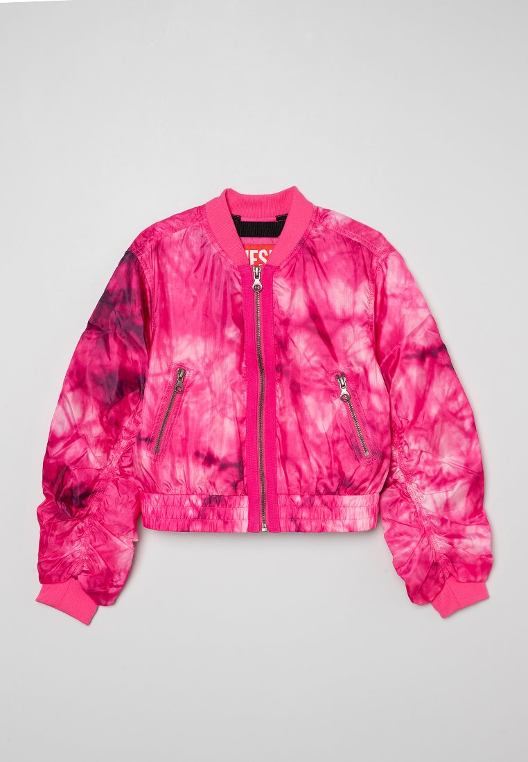 Diesel Bomberjacks donkerroze Diesel Bomberjacks donkerroze