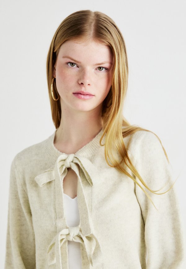 VIELLIE BOW  - Cardigan - beige2