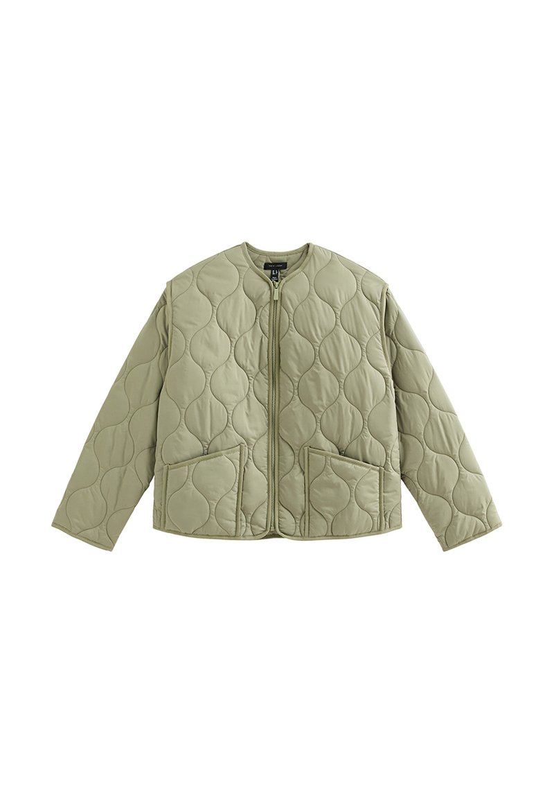New Look QUILTED PADDED - Light jacket - olive - Zalando