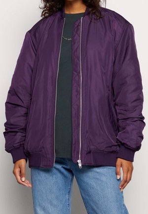 Halflange jas - purple