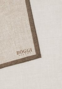 Boggi Milano WITH CONTRASTING EDGE - Pañuelo de bolsillo - cream