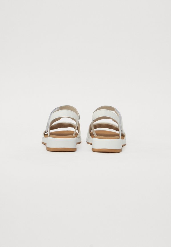 Ankle cuff sandals - weiss2