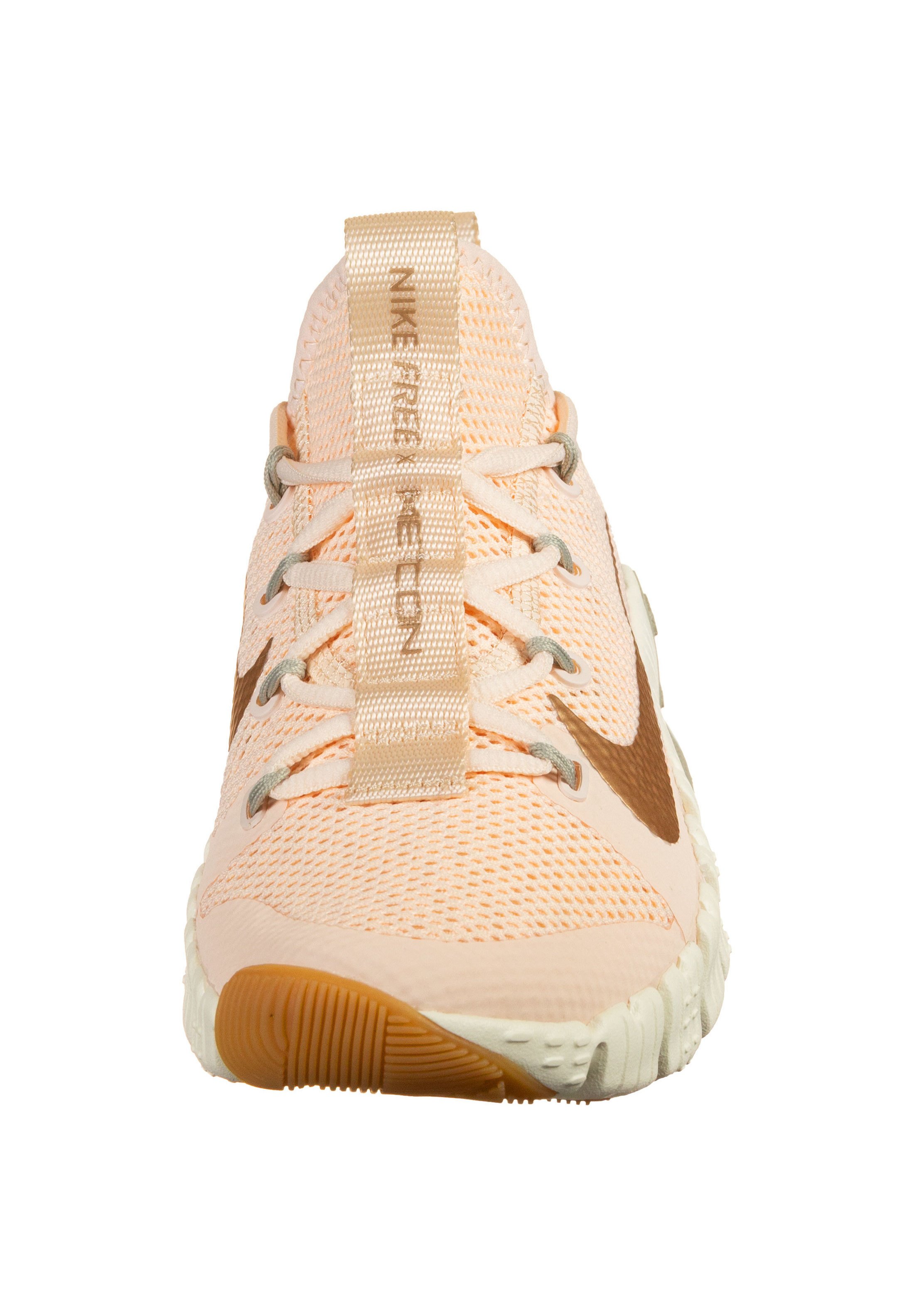 Nike Performance FREE METCON 3 - Chaussures d'entraînement et de fitness -  guava ice / metallic red bronze / stone sail/vert clair - ZALANDO.FR