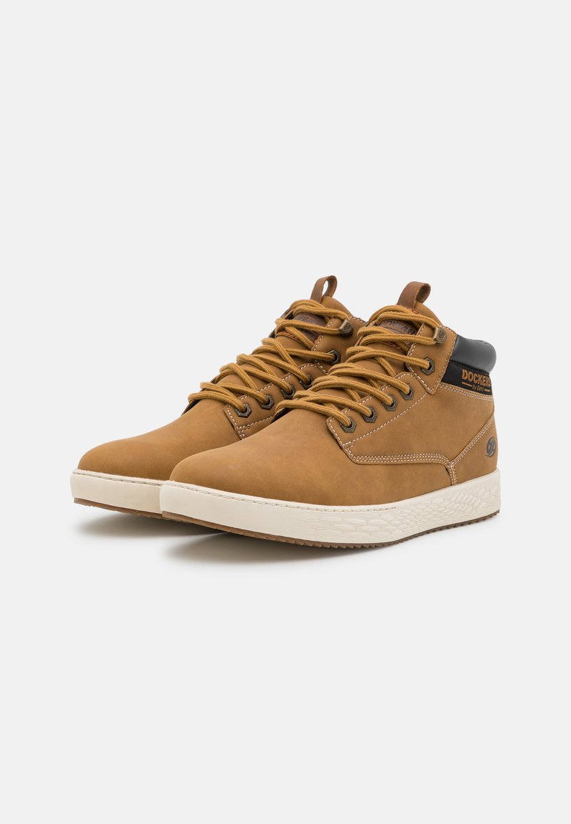Herren Sneaker low | Dockers by Gerli Sneaker high golden tan/tan - TJ01535 Herren Sneaker low | Dockers by Gerli Sneaker high golden tan/tan - TJ01535
