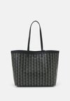 ZELY SET - Cabas - mono noir beige