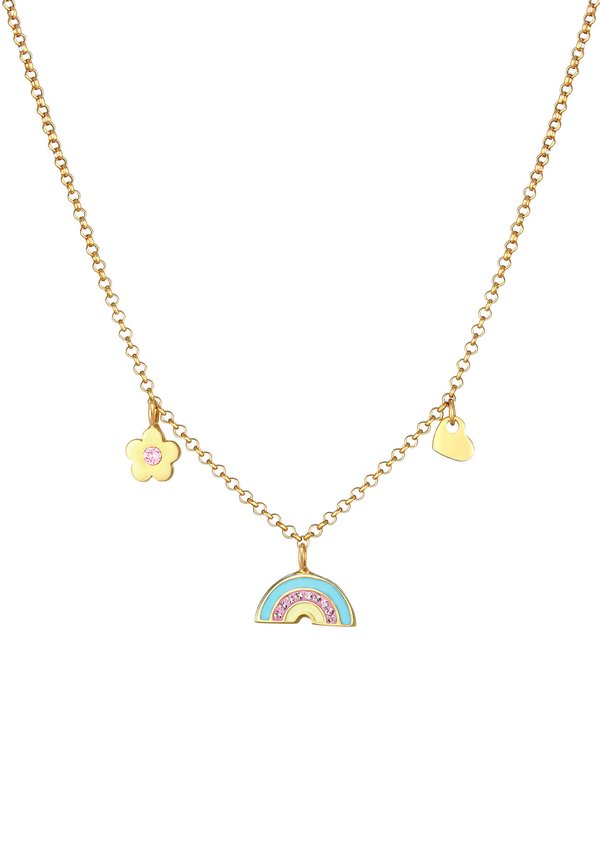 RAINBOW HEART FLOWER – Halskette