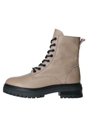 Bottines à plateau - taupe