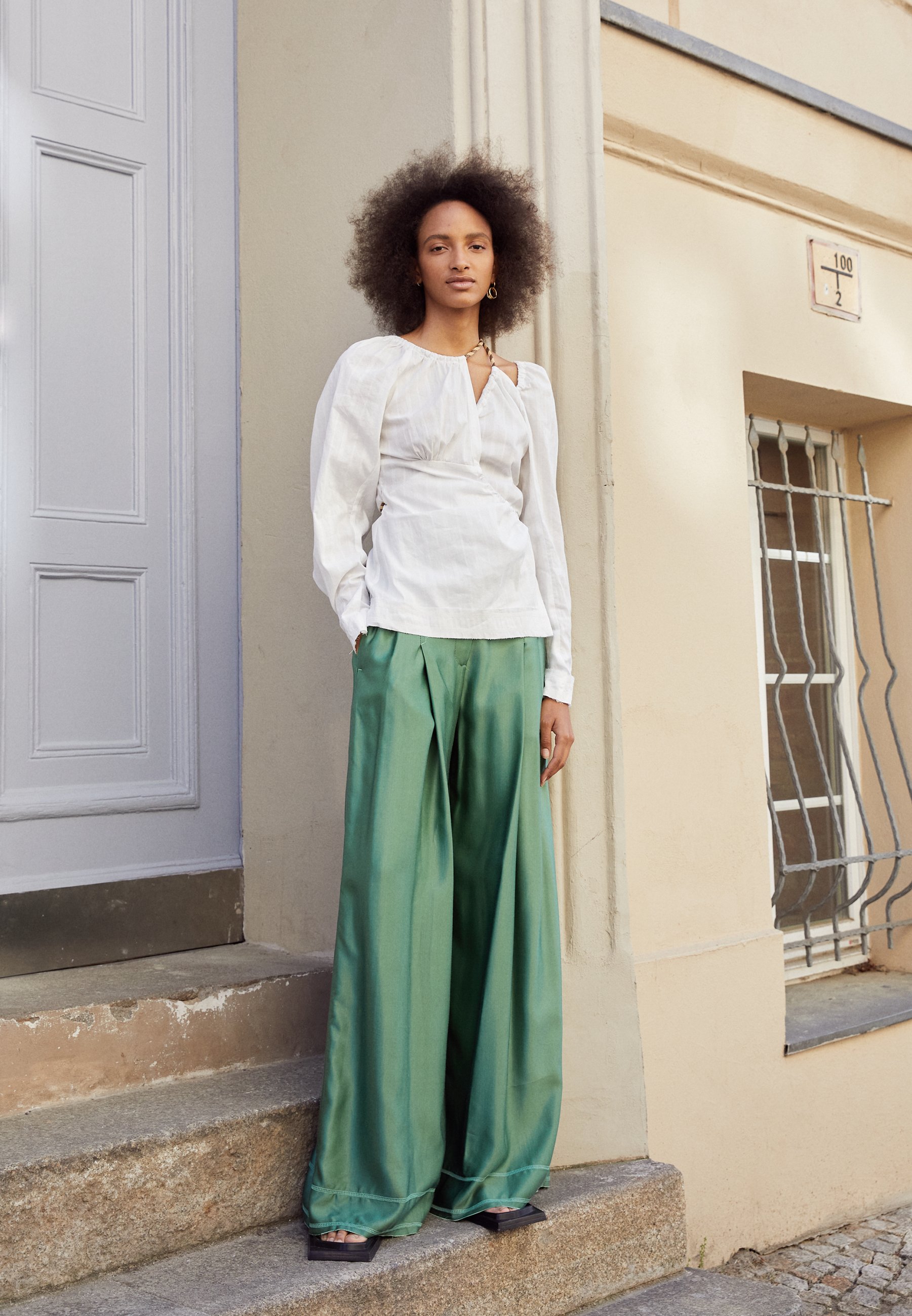 MIISTA JANET - Blouse - white - Zalando.ie