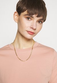 Pieces PCRIA FOLD UP SOLID TEE - T-shirt básica - misty rose