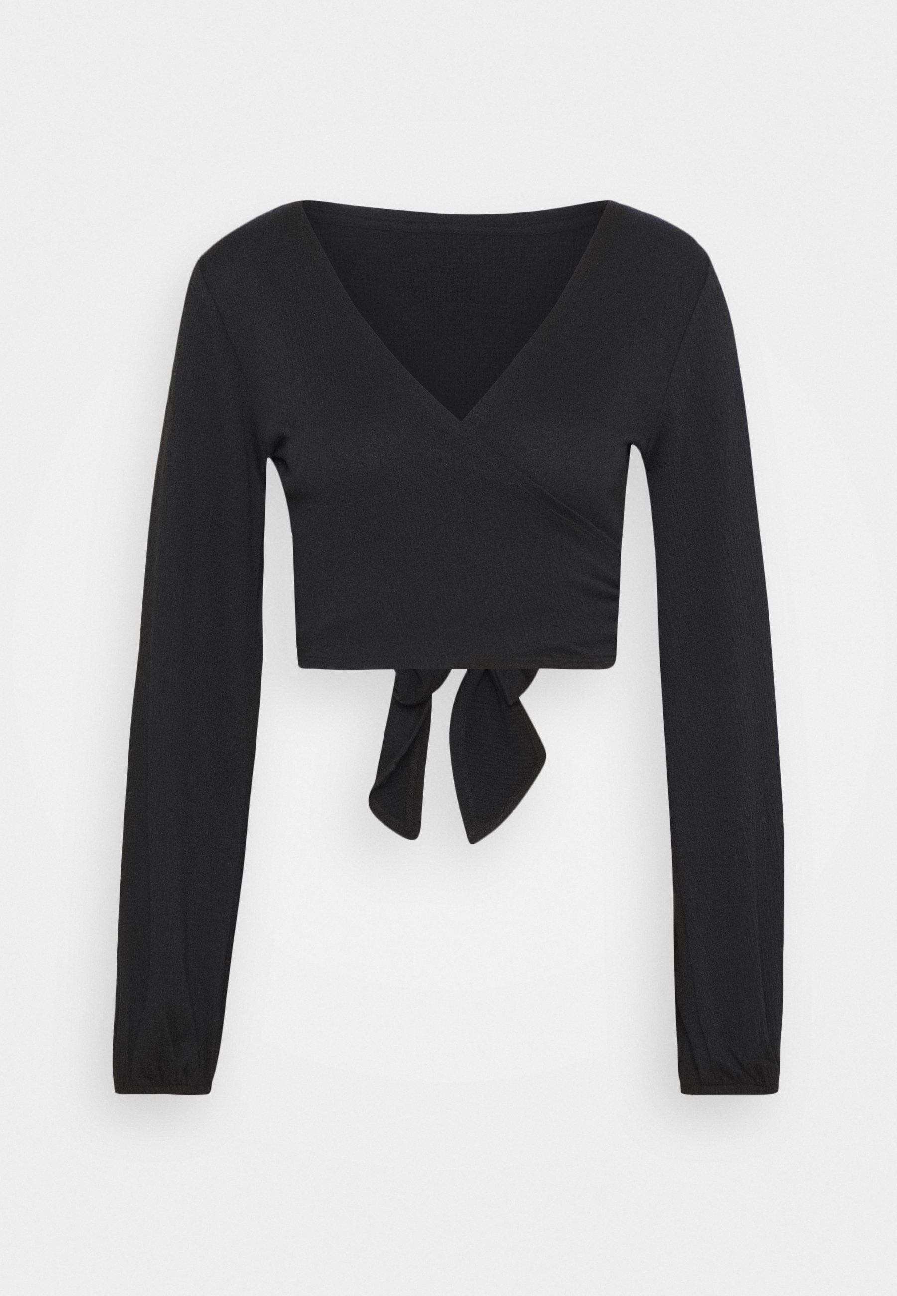 Women JUDE TIE FRONT LONG SLEEVE - Long sleeved top Women JUDE TIE FRONT LONG SLEEVE - Long sleeved top