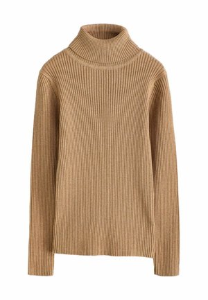 ROLL NECK - REGULAR FIT - Džemperis - tan brown