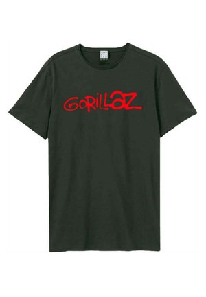 GORILLAZ BAND LOGO - Print T-shirt - charcoal