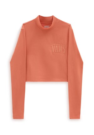 Vans MINI MOCK NECK - Långärmad tröja - autumn leaf