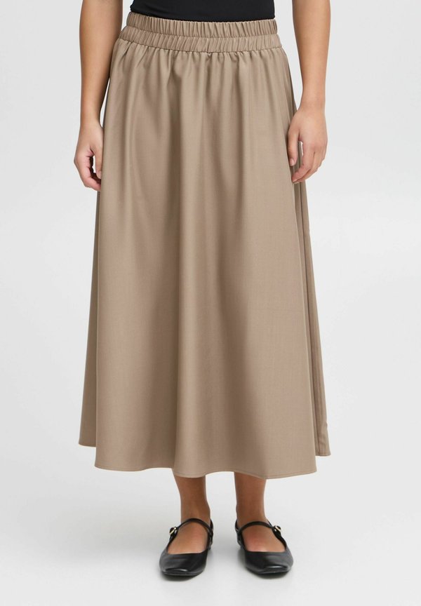 IXDORTHEA - A-line skirt - caribou