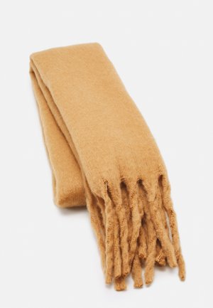 SCARF BIG FRINGE - Scarf - dark dusty beige