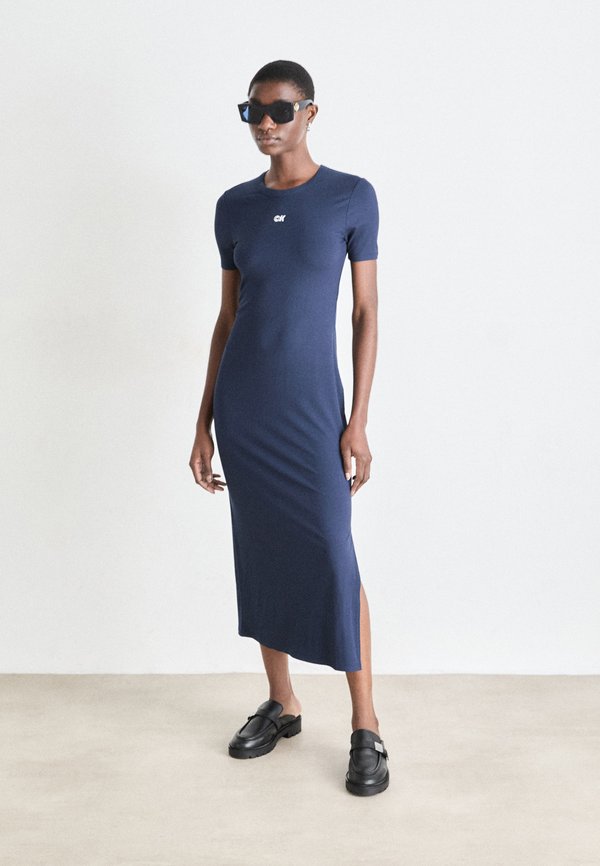 Jersey dress - dark sapphire3