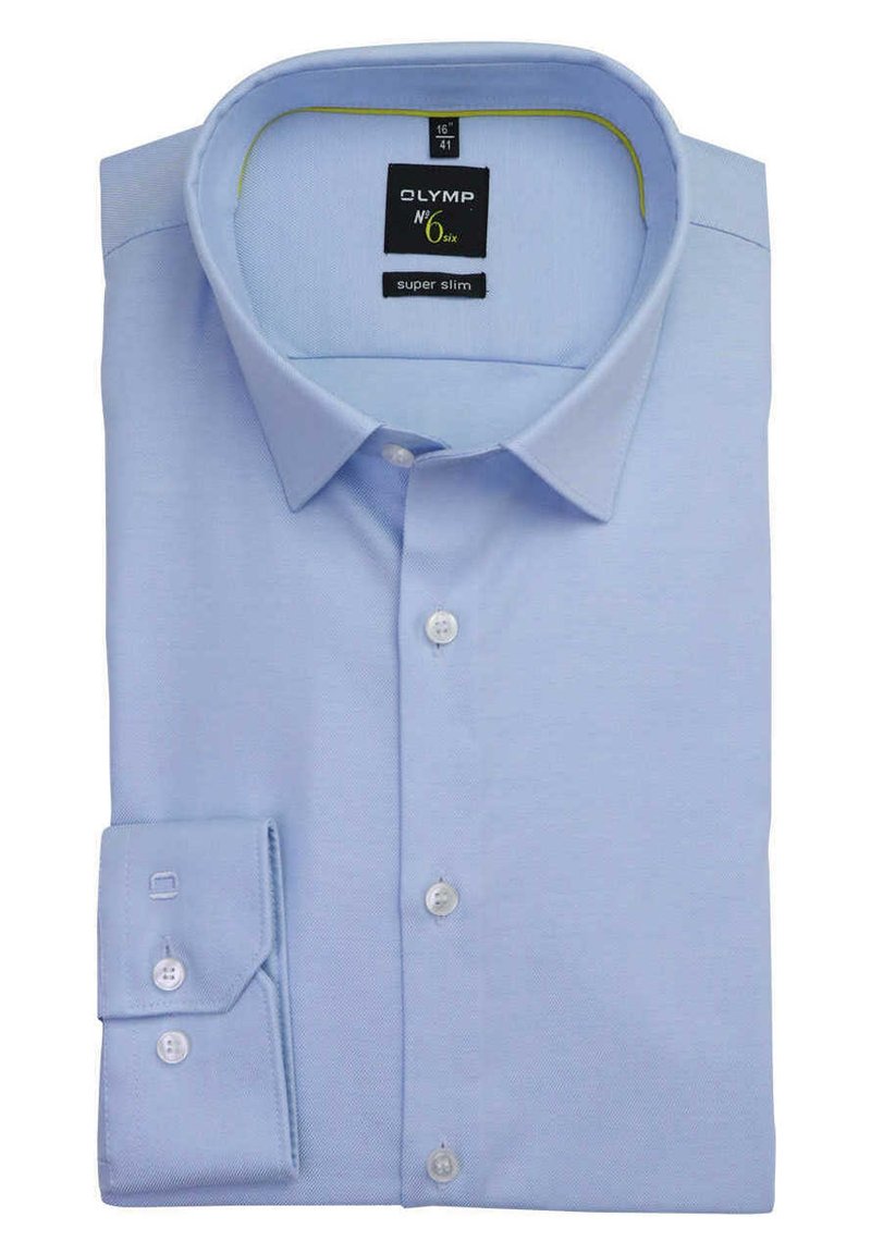 OLYMP No. Six - SUPER SLIM FIT - Camicia elegante - light blue, Ingrandire