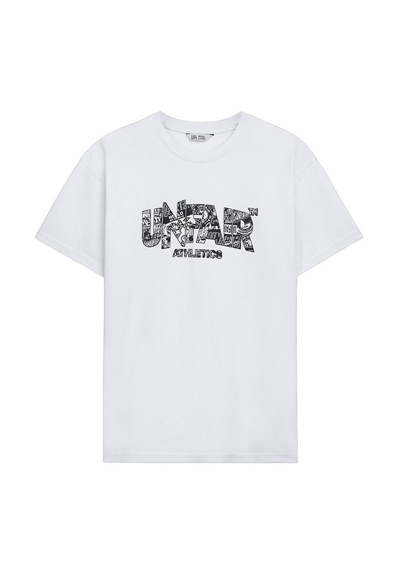UNFAIR ATHLETICS T-shirts med print - white