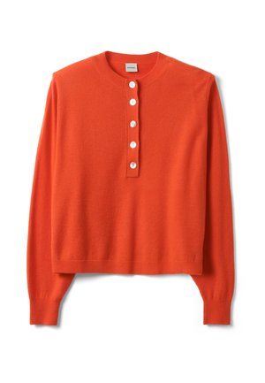Stefanel, REGULAR-FIT CREW-NECK JUMPER. - Maglione - orange