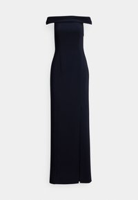 CREPE OFF-THE-SHOULDER GOWN - Festklänning - lighthouse navy