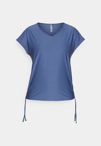ONPAUB SMILA BAT LOOSE TOP - T-shirt desportiva - vintage indigo