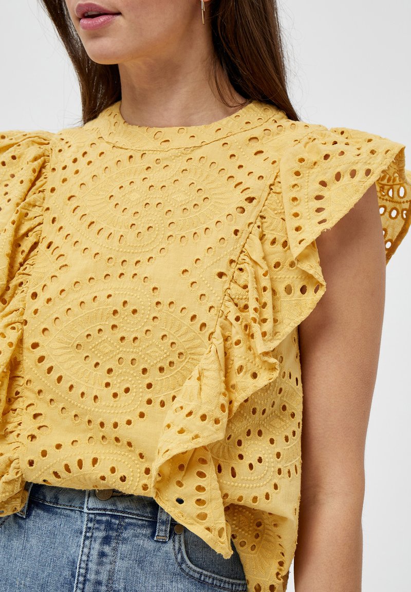 Damen Kleider | Minus VILMA Bluse cornbutter/gelb - QG70599 Damen Kleider | Minus VILMA Bluse cornbutter/gelb - QG70599