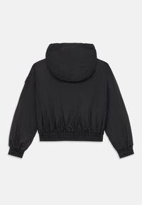 Calvin Klein Jeans PADDED HOODED HARRINGTON JACKET - Žieminė striukė - black