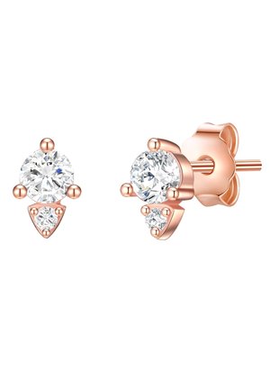 Earrings - rose gold-coloured