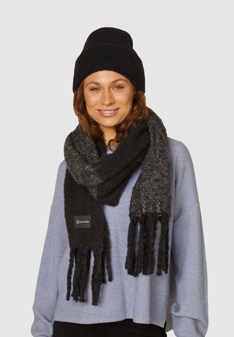 les-lunes-ella-huivi-dark-grey-black-musta-zalando-fi