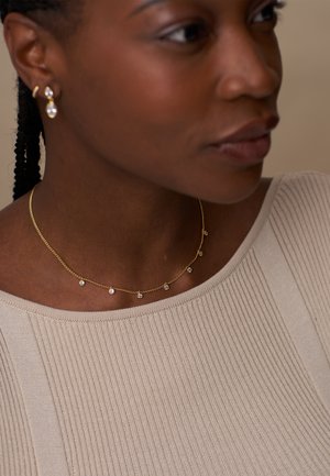 MULTI DROP NECKLACE - Kaelakee - gold-coloured
