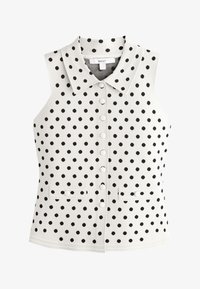 Non sélectionné, ecru polka dot
