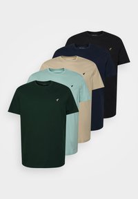 Non sélectionné, dark green/beige/light blue 