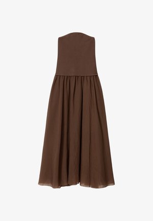 AllSaints, TEGAN DRESS - Maxi dress - penny brown