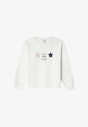 Pepe Jeans ALAIA - Sudadera - antique white