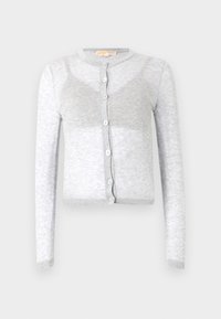 CREW CARDIGAN - Strickjacke - pearl