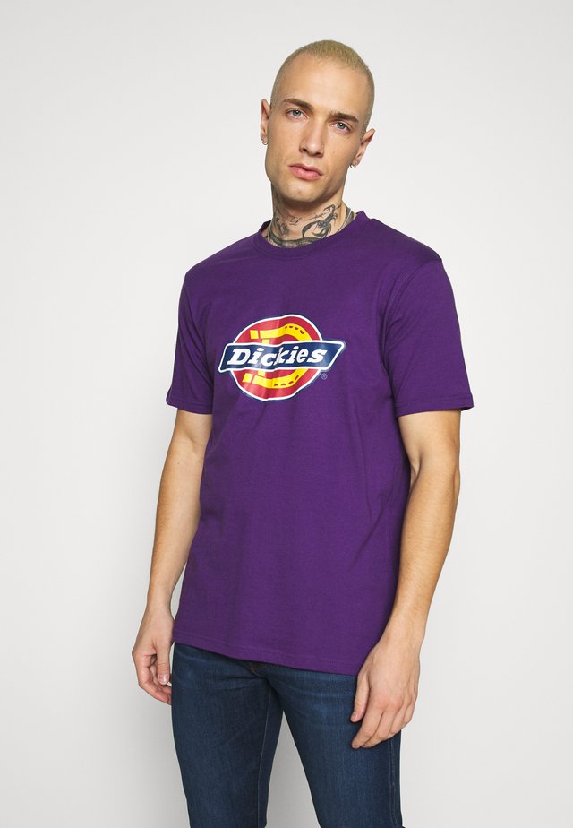 HORSESHOE TEE - T-Shirt print - deep purple