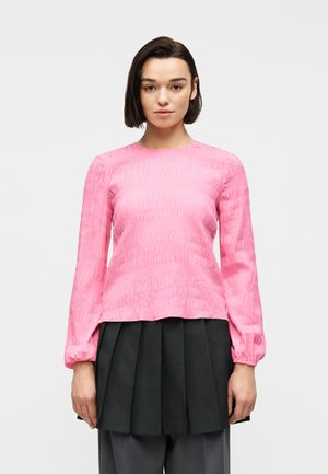 VIVILJA O NECK - Blúzka - aurora pink