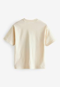 Next SHORT SLEEVE GRAPHIC  REGULAR FIT - T-shirts print - stone
